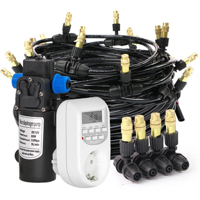 30-5M Garden Adjustable Brass Nozzle Misting Watering | SAMAG