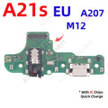 Dock USB Charger Board Port Connector Charging Flex Cable For Samsung Galaxy A20 A21 A22 A23 A24 A25 A26 A21S A202F A207F US EU