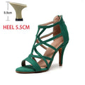 Adult Latin Dance Shoes for Woman Soft Sole Heel Sandal Female Cha Cha Tango Professonal Ballroom Training Stage Boots OEM Heel