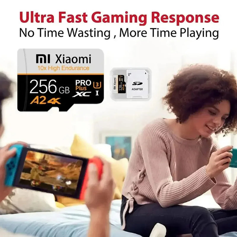 Original Memory SD Card 2TB 1TB 512GB 256GB 128GB High Speed Micro Card SD 4K Video TF Flash Card For Xiaomi Electronic Devices
