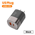 45W USB Charger Fast Charging Type C Fast Phone Charger for iPhone 17 16 15 Samsung Galaxy S25 S24 Xiaomi PD Adapter