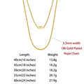 Rinntin Luxury 925 Sterling Silver Diamond - Cut Rope Chain Necklace For Men Women Fashion Italian Neck - Visuel 8 | SAMAG