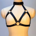 Fashion Belt Street Style Chest Harness Belt Suspenders for Women Decoration Punk Rock Leather Belt Gothic Clothing Accessories
