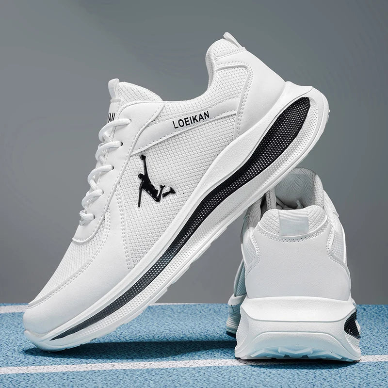 Men's Mesh Running Shoes - Perfect for Gym & Commute