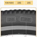 22/24/26 Inch Aluminum Alloy MTB Wheelset, Disc Brake, 7/8/9 Speed Rear Hub, with Tires