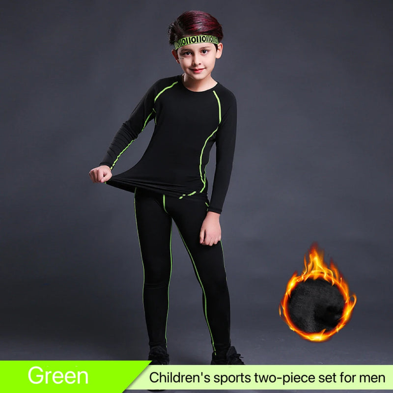 1 Set Boy Autumn Winter Quick Drying Tights Clothe Youth - View 6 | SAMAG