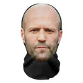 3D Funny Pattern Mesh Face Mask Head Cover Party Halloween Cosplay Props UV Protection Shield Ronaldo Pattern