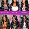 40 Inch Body Wave HD Lace Frontal Wig Human Hair 13x4 HD Lace Front for Black Women Pre-Plucked Brazilian Hair Wig