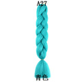 100g 24inch Jumbo Braiding Hair Synthetic Braiding Hair Braid in Hair Extensions Braids Hair for Twist for Daily Cosplay