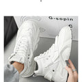 Shoes for Men High Quality Platform Sneaker Fashion High-top Leather Sports Men Shoes Thick-soled Casual Shoes Zapatillas Hombre