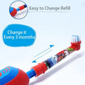 Oral B DB5510K Electric Toothbrush Children Rotary Teeth Brush Soft Bristles 2Min Timer Waterproof Battery Powered For 3-12 Ages