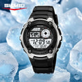 SKMEI 2517 Military Electronic Light Watch Sports LED Watches 5BAR Waterproof Digital Wrist Watch For Men Reloj Hombre