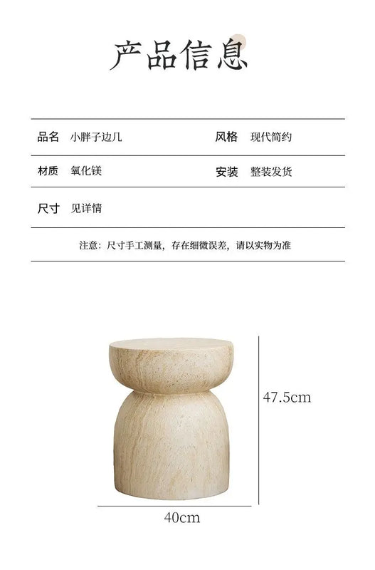 Simple Modern Sofa Side Table Coffee Table Creative Study Round Tables Balcony Art Corner Tables Home Bedroom Bedside Tables