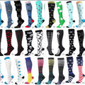 20 Pairs/lot Men Women Compression Socks Multi Pattern | SAMAG