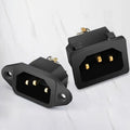 IEC 320 C13 C14 AC Inlet Power Plug Socket 250V 10A Fuse Red Lamp Rocker Switch Rewirable 3Pin Electrical Male Female Connector