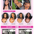 40 Inch Natural Black Water Deep Wave Human Hair Wigs For Women, 13x4 13x6 HD Transparent Lace Frontal Wig 200 Density Pre Plucked Glueless Lace Front Wig
