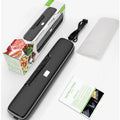 220V Electric Vacuum Sealer Packaging Machine with Free 15pcs Vacuum Bags Machine Household Black Food Vacuum Sealer