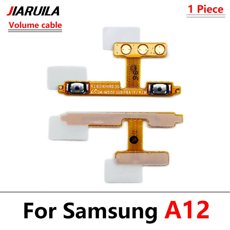 NEW Tested Volume Side Button Power Switch On Off Button Flex Cable For Samsung A01 A02 A11 A12 A21 A31 A41 A51 A71