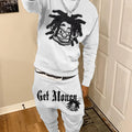 Autumn Trendy New Sweatshirt Men's Loose Casual Fit With Explosive head Picture Printed Hundred Long Sleeve - View 5 | SAMAG