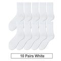 10 Pairs Men's Cotton Socks New Styles Black Business | SAMAG