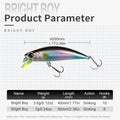 Kingdom Sinking Minnow Fishing Lure 45mm 60mm Far Casting | SAMAG