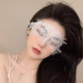 Lingerie Accessories, Lace Eye Mask See-Through Sexy Hot Passionate