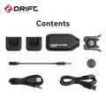 Drift Ghost XL Pro 4K PLUS HD Action Camera 3000mAh Battery WiFi IPX7 Waterproof Rotatable Lens Helmet Cam Motorcycle Bicycle
