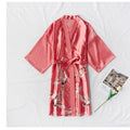 Sexy Nightwear Gown Set Women Pyjama V-Neck Pajamas Silky | SAMAG