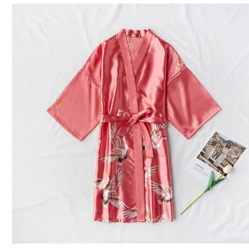 Sexy Nightwear Gown Set Women Pyjama V-Neck Pajamas Silky | SAMAG