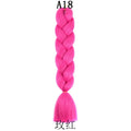 100g 24inch Jumbo Braiding Hair Synthetic Braiding Hair Braid in Hair Extensions Braids Hair for Twist for Daily Cosplay