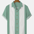 Stripes Simple Casual Dress Shirts European Size Men's | SAMAG