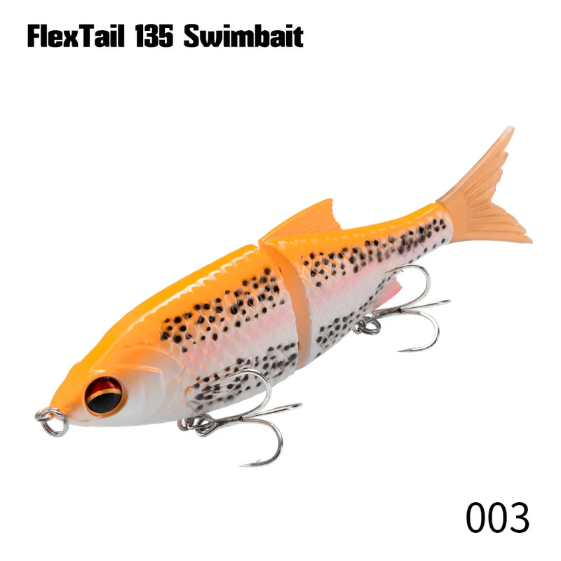 Hunthouse FLEXTAIL 135 Pencil Swimbait Fishing Lure | SAMAG