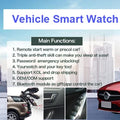 Auto car One start stop engine system with remote control Car PKE keyless entry start system open trunk for 12V SUV autostart