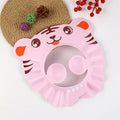 Cute Animal Shower Cap Safety Eye Protection Ear Protection Lightweight Cute Cartoon Baby Bath Protective Cap Shampoo Bath Care