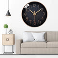 12 Inches Wall Clock Modern Design Nordic Wood Living Room Silent Clock Mechanism Bedroom Kitchen Office Brief Clocks Mechanism