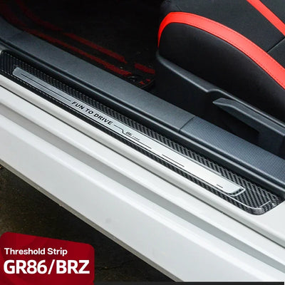 Car Door Sill Plate Protectors Anti-Scratch Waterproof | SAMAG