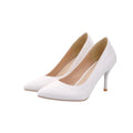 Plus Big Size 34-47 Shoes Woman 2017 New Arrival Wedding Ladies High Heel Fashion Sweet Dress Pointed Toe Women Pumps A-3