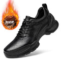 Men's Height Increase Shoes Calfskin for All-Day Wear Business Casual Elevator Shoes Height Increasing 6cm Hidden Heel Shoes