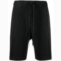 ISSEY Arrival Japan Miyake Pleated Shorts Draped - View 8 | SAMAG