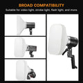 Lapgood ML-CD15 ML-CS1625 Diffuser Dome Kit with 3 Adapters for Photography Light Flash Studio Photography Portrait Live Stream
