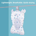 Baby Bath Seat Support Mat Infant Anti-Slip Soft Comfort Body Cushion Foldable Baby Bath Tub Pad Chair Newborn Bathtub Pillow