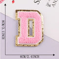 On Clothing Towel English Alphabet Decoration DIY Applique Accessories Patches Clothing Badges Clothes Embroidery Appliques
