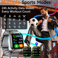 New Smart Watch Man 1000mAh Long Standby Outdoor Smartwatch Men IP68 Waterproof Heart Rate Sport BT Call Big Battery Smart Watch