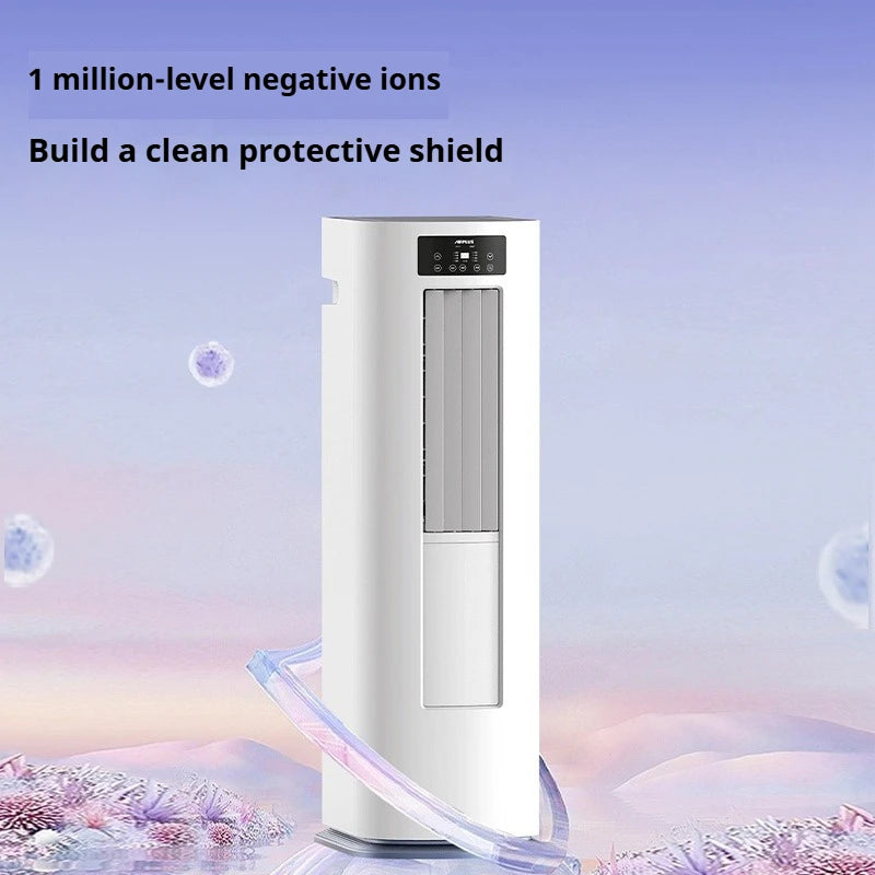 AIRPLUS 7500 BTU Portable Air Conditioner Cools 500 Sq. Ft. with Dehumidifier with Large Air Outlet Quiet for Bedroom