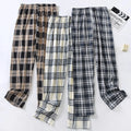 Men's Stylish Summer Pajama Pants, Thin Home Pants, Loose Breathable Air-Conditioned Pants with Elastic Waist