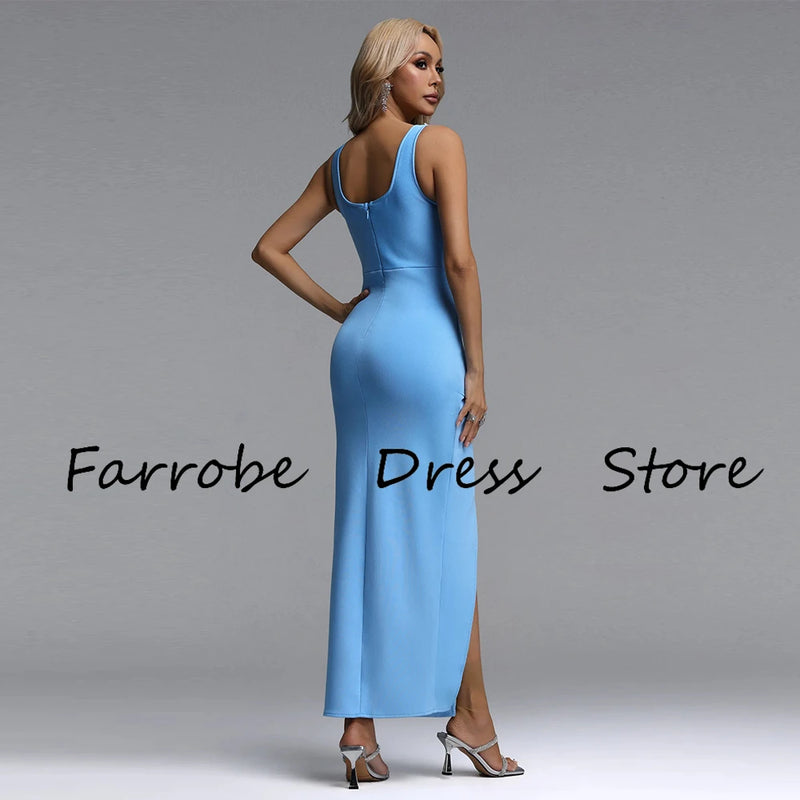 Sleeveless Customized Formal Party Dresses Ankle Length | SAMAG