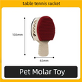Badminton Shape Bite-Resistant Dog Toy Interactive Chew Toy Relieves Boredom Teeth Grinding Stick Puzzle for Dogs Self-Fun