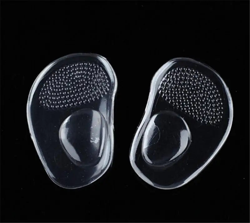 Silicone Gel Heel Cushion Insoles Men Women Support Shoe Pad Relief Foot Pain Soft Inserts Foot Pain Protectors High Heel Insert