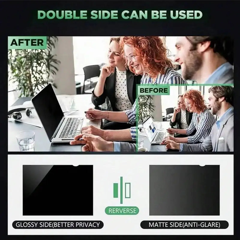 Laptop PC Monitor Privacy Screen Protector Anti-spy Film Notebook Computer Anti-peeping Filter 12.5 13.3 14 15.6 16 17.3 Inch