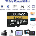 Micro TF SD Card High Endurance Memory Card V30 U3 4K 128GB 256GB SD Card 512GB TF Card for Dash Cam Camera Nintendo Switch
